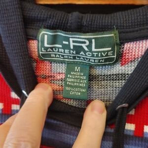 Lauren L-RL Active Hooded Sweater